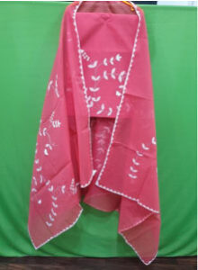 Applique-work-Kurta-Dupatta-Pink