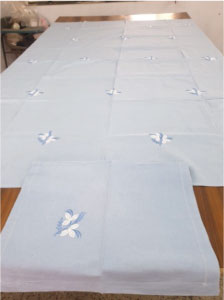 White-Single-Bedsheet-with-Blue-&-White-Embroidery